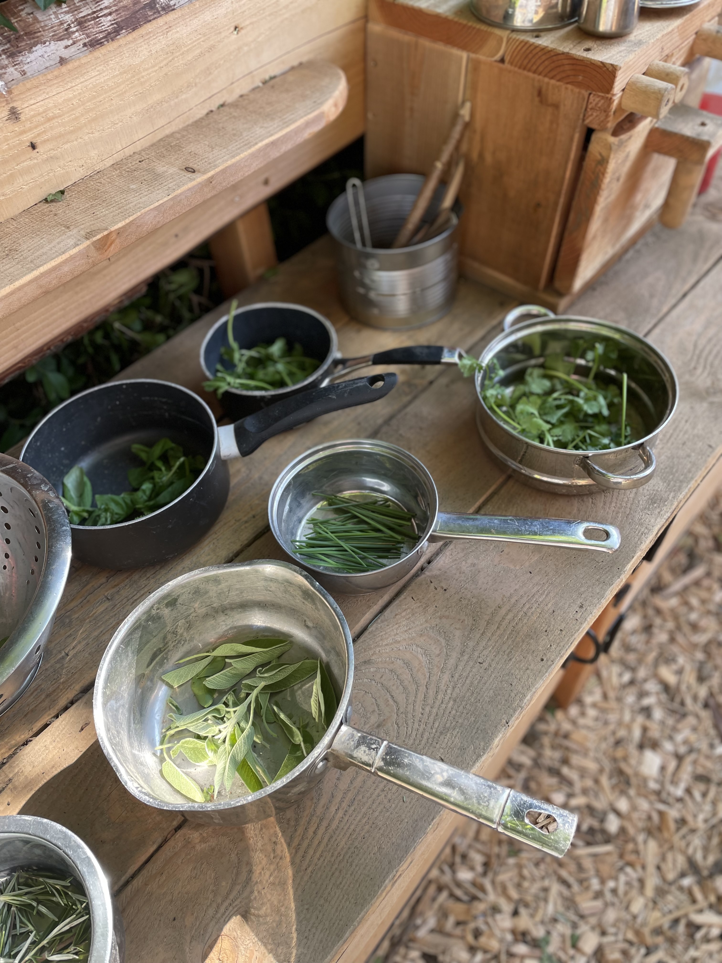 Mud kitchen